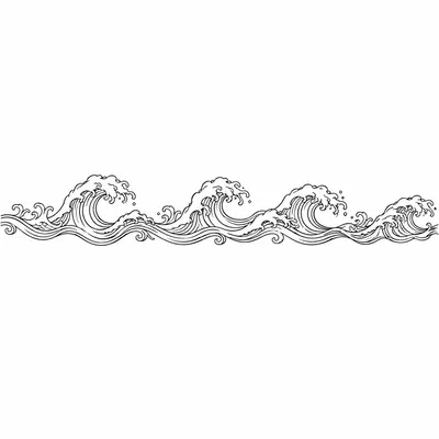 fine line armband tattoo design, black linework flash