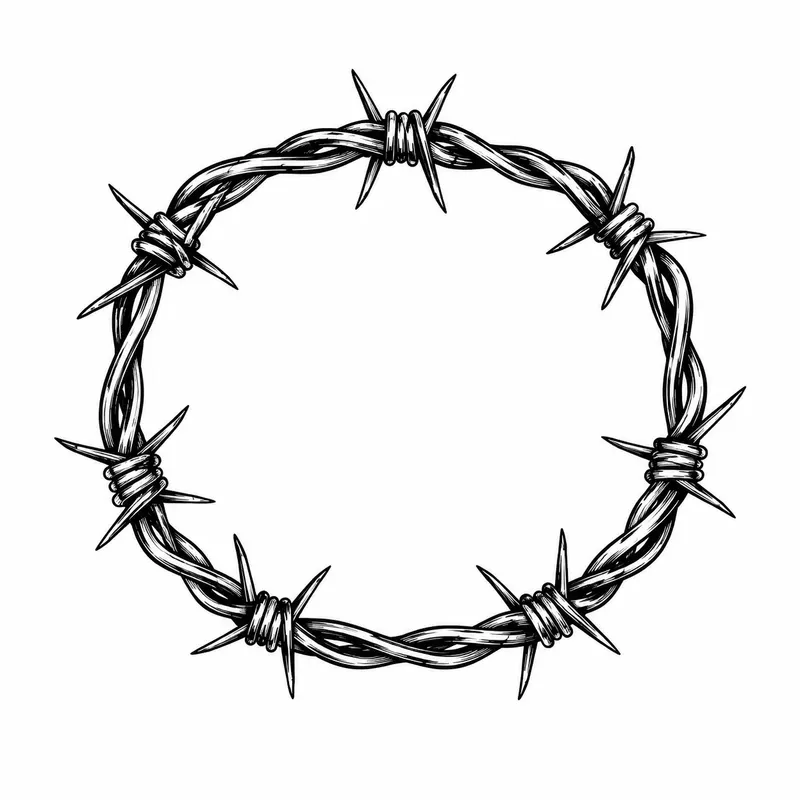 Barbed Wire Tattoos