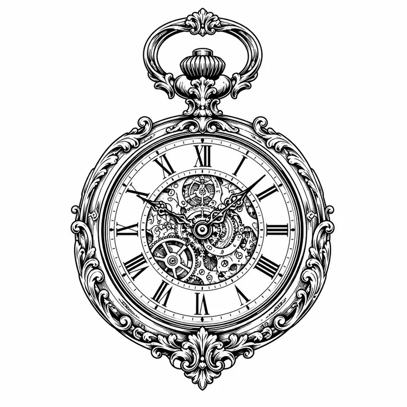 Clock Tattoos