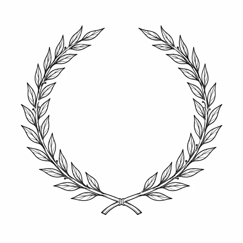 Laurel Wreath Tattoos