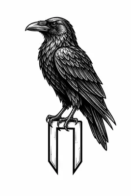 neo traditional runes tattoo design, black linework flash