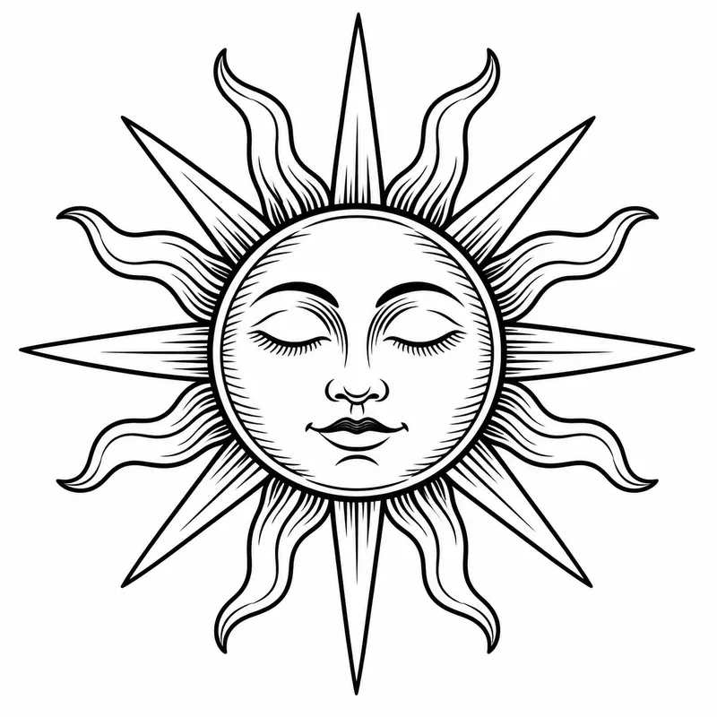 Sun Tattoos